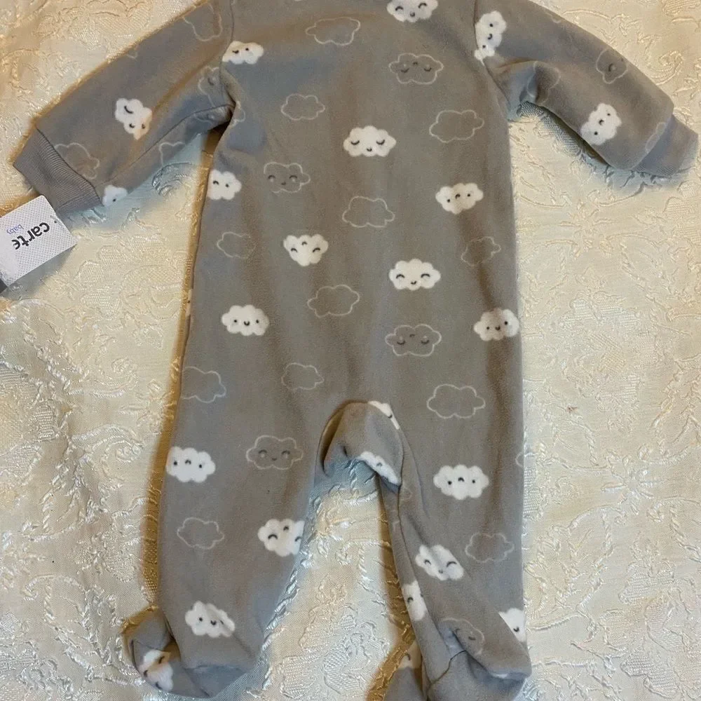 🎉Carter’s  baby boy zippered jumpsuits  size:3 M
